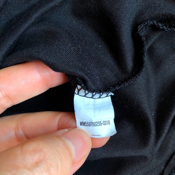 Sugar Skull Rose Tee Shirt Small Black Women’s Juniors - Picture 5 of 15